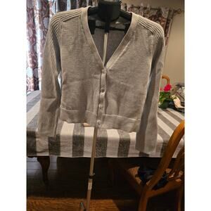 Gray Sweater Size Small by Loft